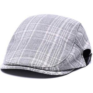 Unisex Denim Newsboy Hats Flat Ivy Gatsby Cabbie Driving Berets Hat Cotton Cap